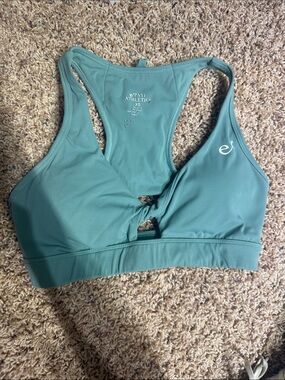Epnti Athletic Teal Racerback Sports Bra